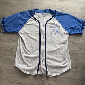 Vintage Badger Mens XXL Baseball Jersey Shirt Opening Day POW Dodger stadium 02